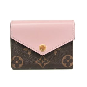Louis Vuitton Monogram Zoe Wallet M62933 Women's Monogram Wallet (tri-fold) Monogram,Rose Ballerine
