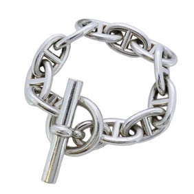 Hermes Hermès Chaine d'Ancre TGM Bracelet, 11 links, 925 silver, for men and women