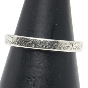 Tiffany Notes Narrow New York Ring, 925 Sterling Silver, Women's, TIFFANY & Co.