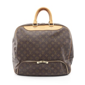 Louis Vuitton Evasion Monogram Boston Bag, Coated Canvas and Leather, Brown, M41443, for Men Women