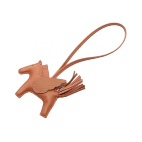 Hermes Hermès Rodeo Pegasus PM Gold Charm Accessory by Anjou Miro, Swift Leather, Women's, Brown