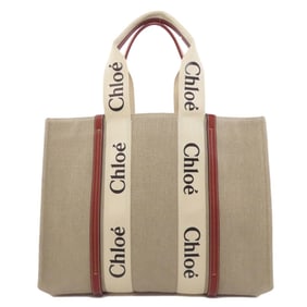 Chloé Chloe Woody Tote Canvas Bag for Women