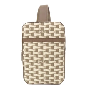 Bally all-over print PVC body bag for women