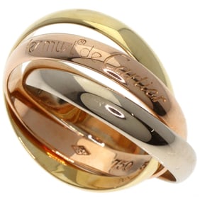 Cartier Trinity #51 Ring, 18K Yellow Gold, 18KWG, 18KPG, Women's
