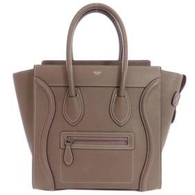 Celine Luggage Micro Tote Bag in Calfskin for Women