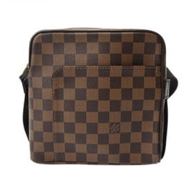 LOUIS VUITTON Damier Olaf PM Brown N41442 Unisex Canvas Shoulder Bag, A Rank, Pre-owned, Ginzo