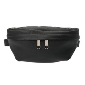 GUCCI Gucci Waist Bag Black 768111 Men's/Women's Leather Body Like New Pre-owned Ginzo