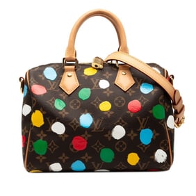 Louis Vuitton x Yayoi Kusama Monogram Speedy Bandouliere 25 Handbag/Shoulder Bag, 2-Way, M46433,