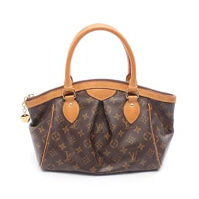 Louis Vuitton Tivoli PM Monogram Handbag, Coated Canvas and Leather, Women's, Brown, M40143