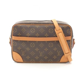 Louis Vuitton Trocadero 27 Shoulder Bag, Coated Canvas and Leather, Monogram, Women's, Brown, M51274