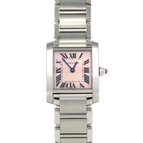 Cartier Tank Française SM W51028Q3 Stainless Steel Quartz Watch