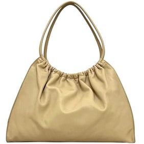 Gucci tote bag ec-24528 beige 100-015 8003754970 leather 001 4332 00 2404 GUCCI gathered cream