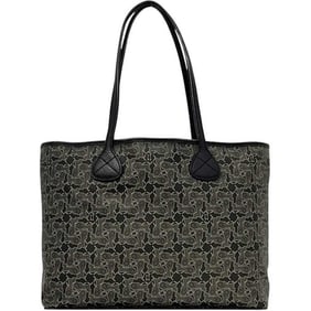 Celine Sulky Tote Bag ec-24522 Gray Black PVC Leather SC-ST-0098 CELINE Carriage Horse Men's Women's