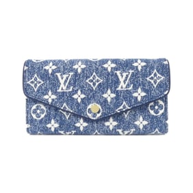 Louis Vuitton Monogram Jacquard Denim Portefeuille Sarah M81183 Wallet