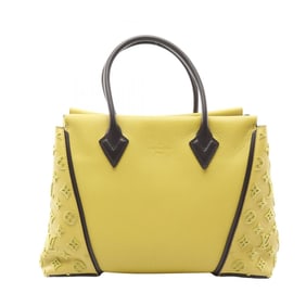 Louis Vuitton Tote W PM Monogram Veau Cashmere Pistache Leather Bag, Women's, Green and Brown,