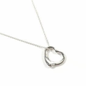 TIFFANY & Co. Tiffany Heart Elsa Peretti Necklace in 925 Sterling Silver for Women