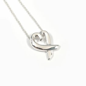 TIFFANY & Co. Tiffany Loving Heart Paloma Picasso Necklace in 925 Sterling Silver for Women