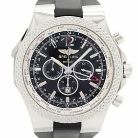 Breitling Bentley GMT A47362 Men's Black Dial Watch