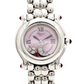 Chopard Happy Sport 27 8250 Pink Dial Women's Watch