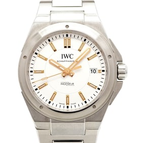 IWC Schaffhausen Ingenieur IW323906 White Dial Men's Watch