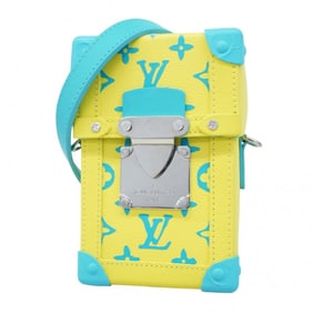 Louis Vuitton Monogram Playground Vertical Trunk Wearable Wallet Shoulder Bag, Yellow, Women's