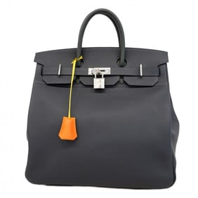 Hermes Hermès Haute Couture 40 Togo Caban Vert Foncé Jaune D'or Feu U-stamped Women's Handbag