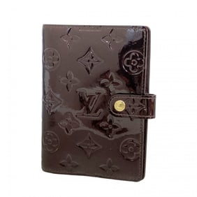 Louis Vuitton Vernis Agenda PM Planner Cover R21026 Amaranth Women's