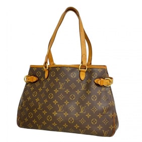Louis Vuitton Monogram Batignolles Horizontal Tote Bag M51154 Brown Women's