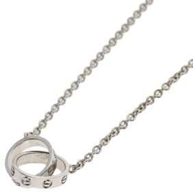 Cartier Baby Love Necklace in 18K White Gold for Women