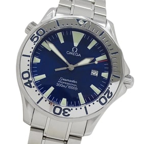OMEGA Seamaster 2265.80 Men's Watch, Brand Professional, 300m, Date, Quartz, QZ, Stainless Steel,