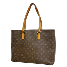 Louis Vuitton Monogram Luco Tote Bag M51155 Brown Women's