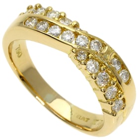 Celine Diamond Ring in 18K Yellow Gold for Women