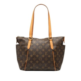 Louis Vuitton Monogram Totally PM Handbag/One-Shoulder Bag M56688 Brown Leather Women's LOUIS