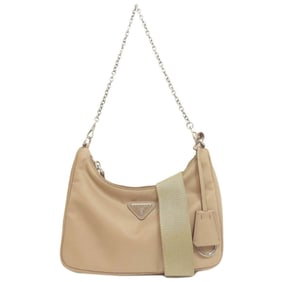 Prada Re-Edition 2005 Logo Hardware 2-Way Nylon Handbag for Women