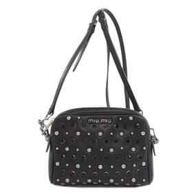 Miu Miu Miu studded shoulder bag in calfskin for women