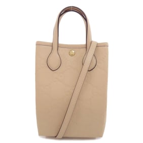 Gucci 790133 GG Super Mini Bag Handbag PVC Women's