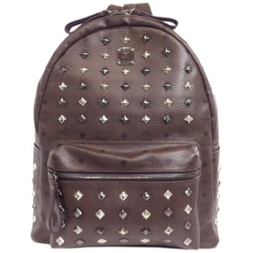 MCM Studded Backpack/Daypack PVC Women's