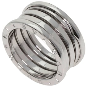 Bvlgari B-zero1 4-Band #58 Ring in 18K White Gold for Women