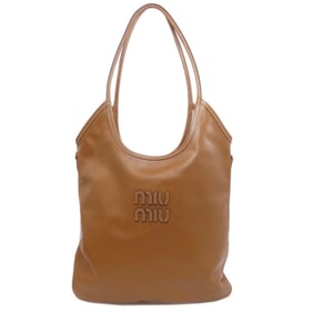 Miu Miu Miu logo tote bag in calfskin for women