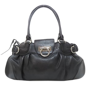 Salvatore Ferragamo Gancini hardware 2-way handbag in calfskin for women
