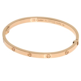 Cartier Love Bracelet SM #15 18K Pink Gold Women's