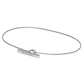 Gucci Lariat Bracelet in 18K White Gold for Women