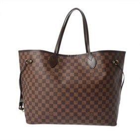 LOUIS VUITTON Damier Neverfull GM (old model) Brown N51106 Women's Canvas Tote Bag, A Rank,