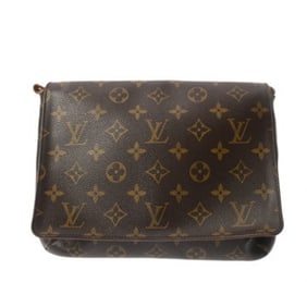 LOUIS VUITTON Monogram Musette Tango Brown M51388 Women's Canvas Shoulder Bag, Condition: B,
