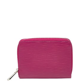 LOEWE Anagram Long Wallet with Round Zipper, Black Leather, Women's