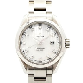 Omega Seamaster 231.10.30.61.55.001 White Dial Women's Watch