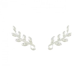 Tiffany Olive Leaf Climber Earrings