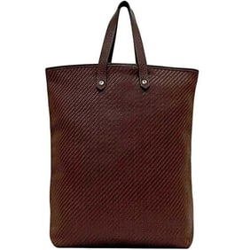 Hermès Amedaba Diago GM Tote Bag ec-24543 Brown Leather HERMES Women's Men's A4 Size