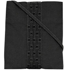 Hermès Air Pochette Shoulder Bag ec-24507 Gray Line Canvas HERMES Crossbody for Men and Women