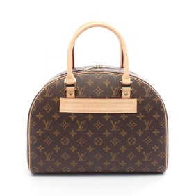 Louis Vuitton Nolita Monogram Handbag, Coated Canvas and Leather, Women's, Brown, M50204